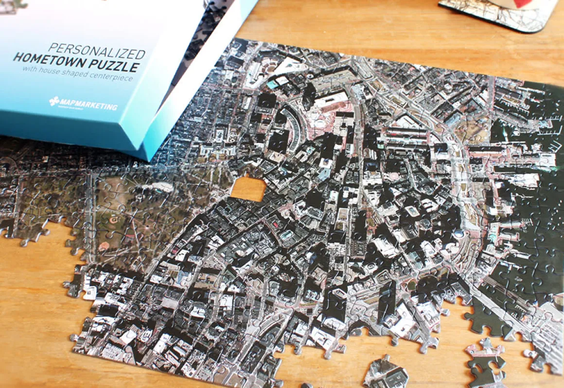 Personalized Aerial Photo Puzzle