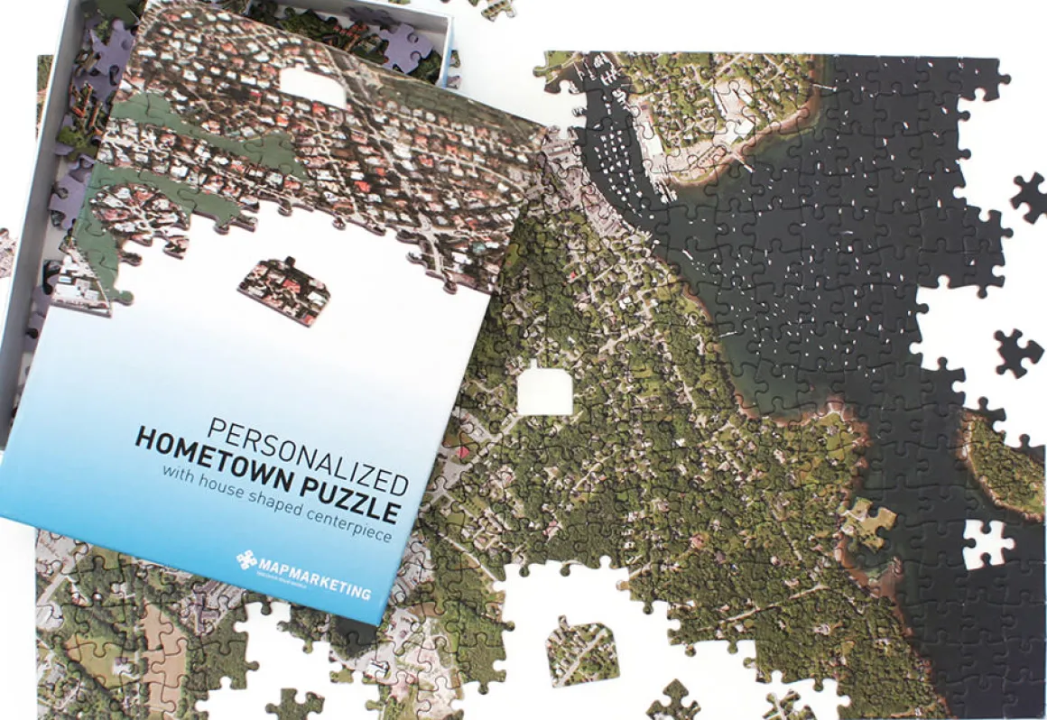 Personalized Aerial Photo Puzzle
