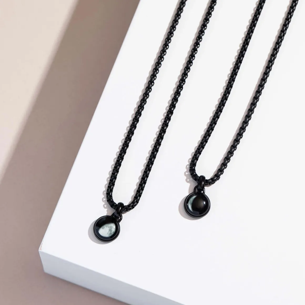 Personalized Choose Your Moon Phase Orion Necklace