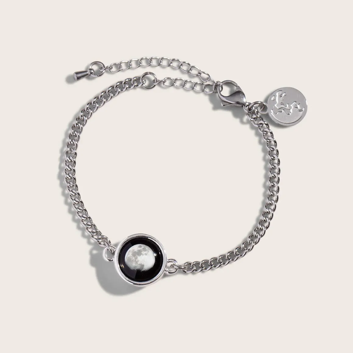 Personalized Engraved Choose Your Moon Phase Pallene Bracelet