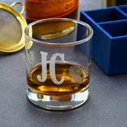 Personalized Engraved Whiskey Glasses (Set of 4)