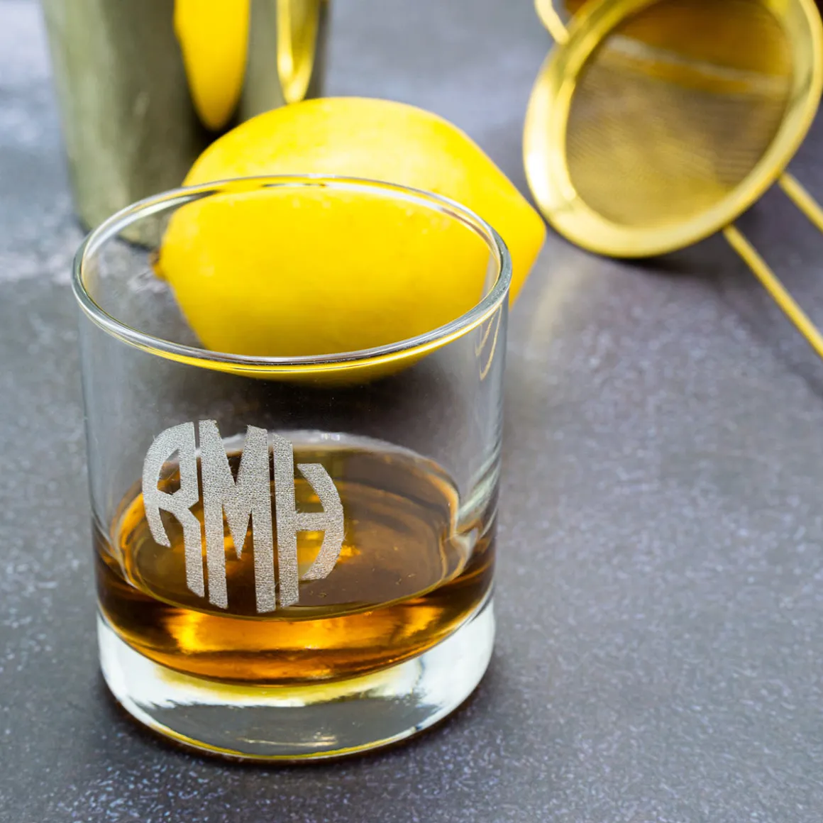 Personalized Engraved Whiskey Glasses (Set of 4)