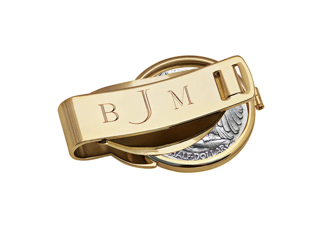 Personalized Year to Remember Money Clip