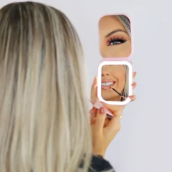 Phone Charging Compact Mirror