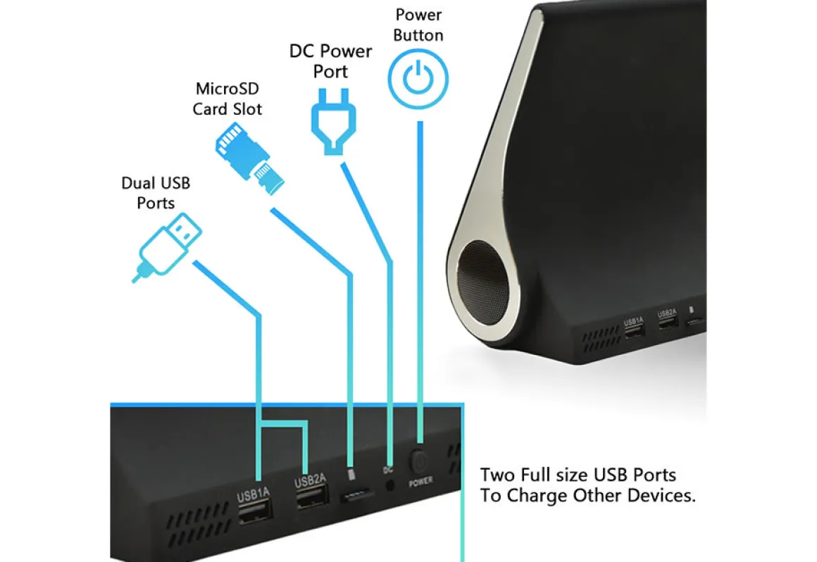 Phone Charging Speaker Hub