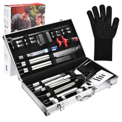 25-Piece BBQ Accessory Set