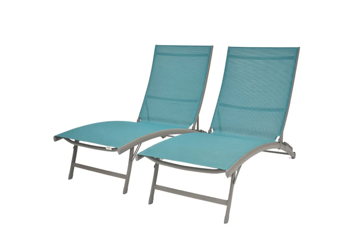 2-Piece Clearwater Loungers