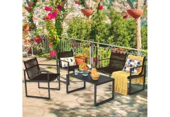 4-Piece Patio Set with Loveseat