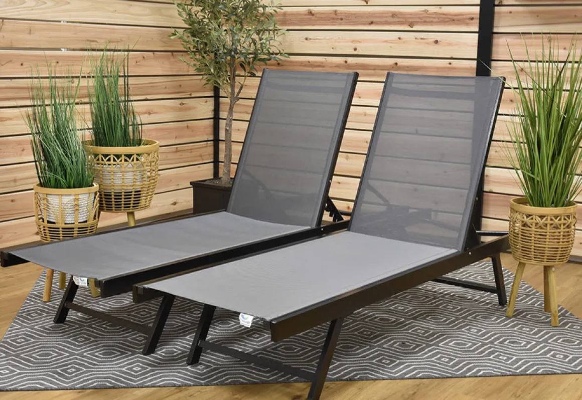 2-Piece Urban Sun Loungers