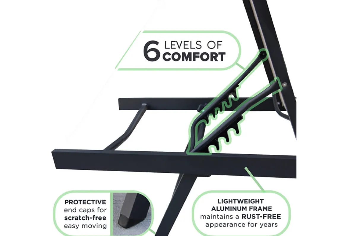 2-Piece Urban Sun Loungers
