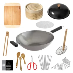 12-Piece 14'' Wok Set