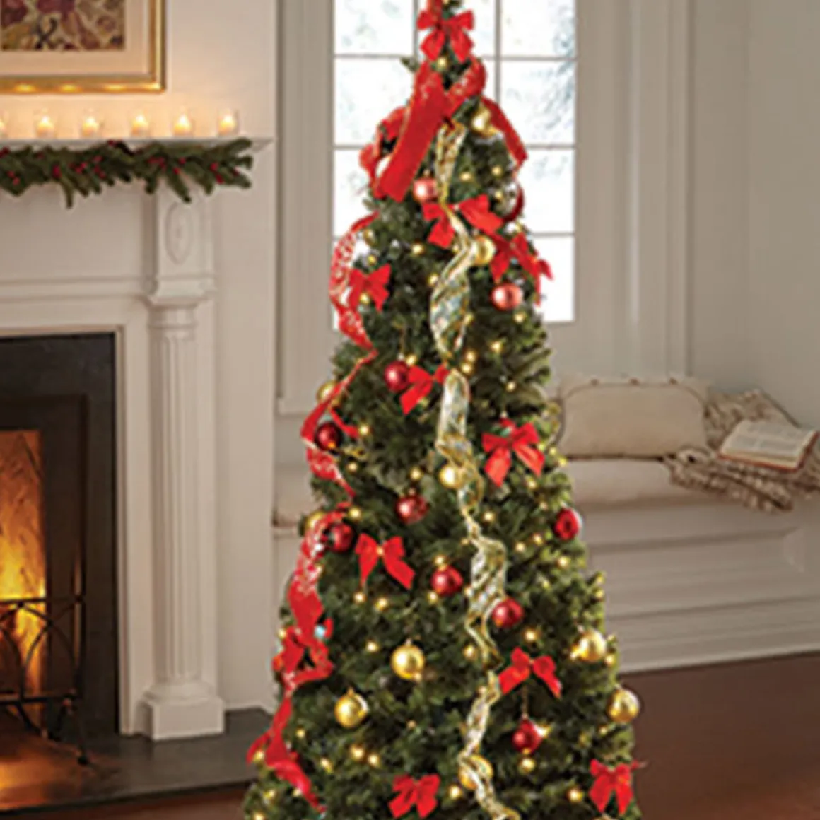 Pop-Up 6 Ft. LED Christmas Tree