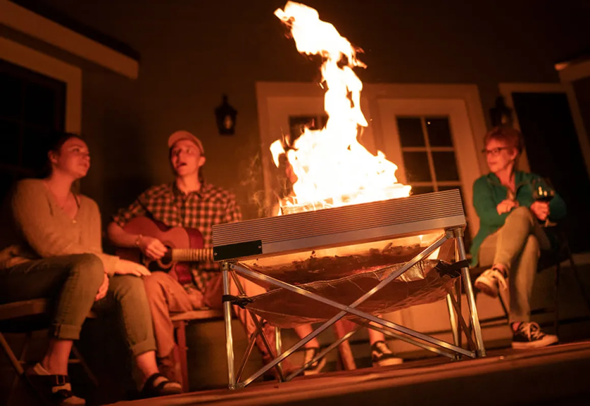 Pop-Up Fire Pit