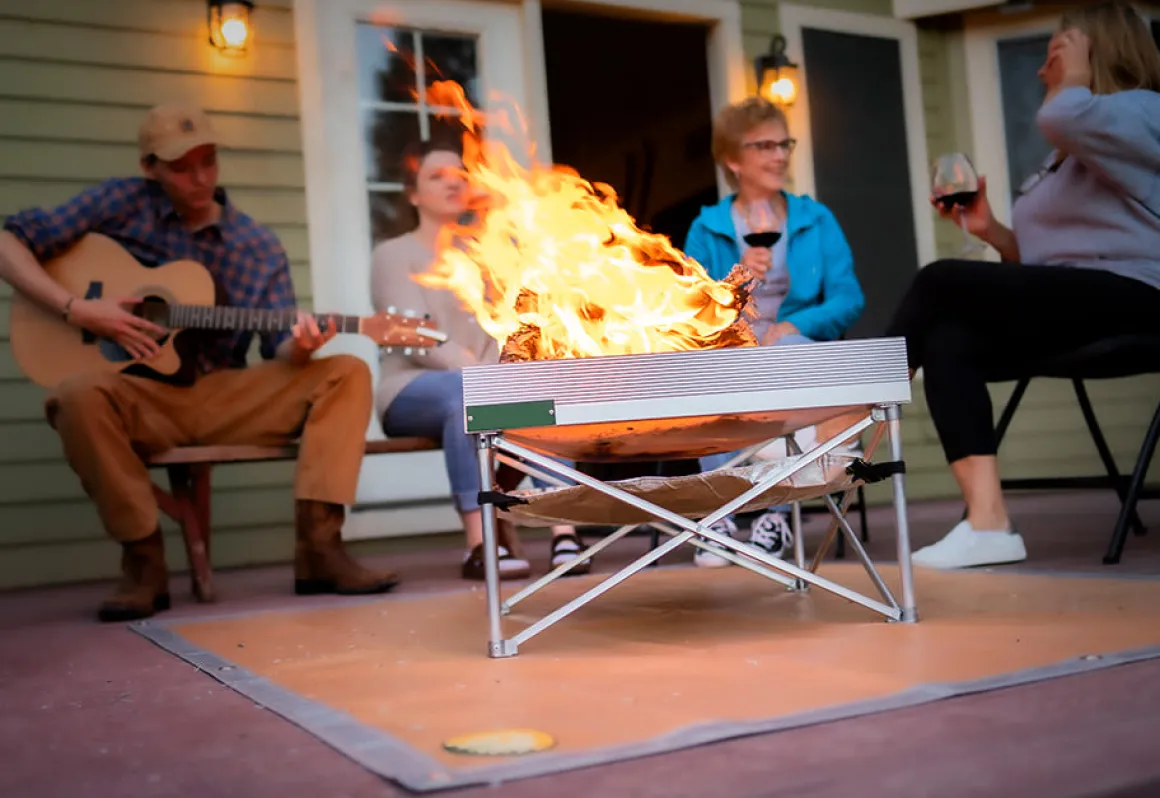 Pop-Up Fire Pit