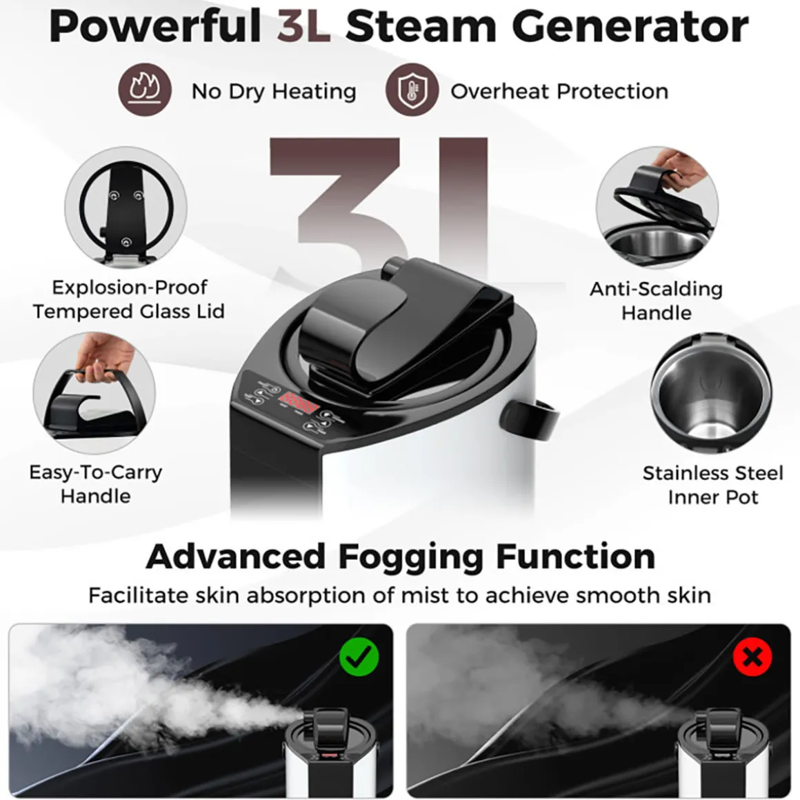 Portable Full Body Steam Sauna