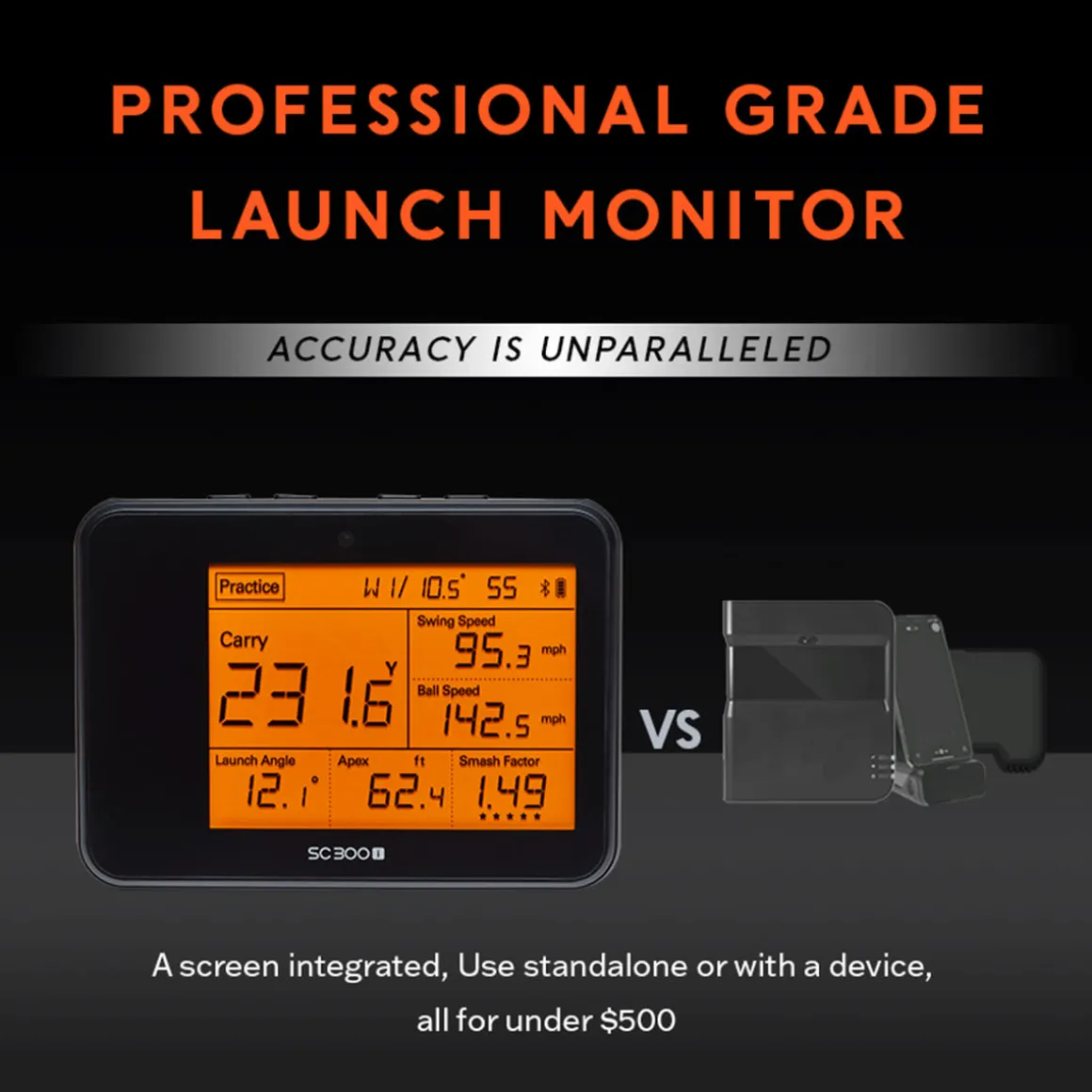 Portable Golf Launch Monitor PRO