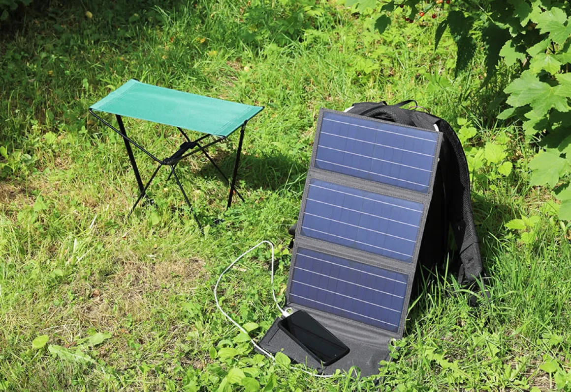 Portable Solar Charging Case