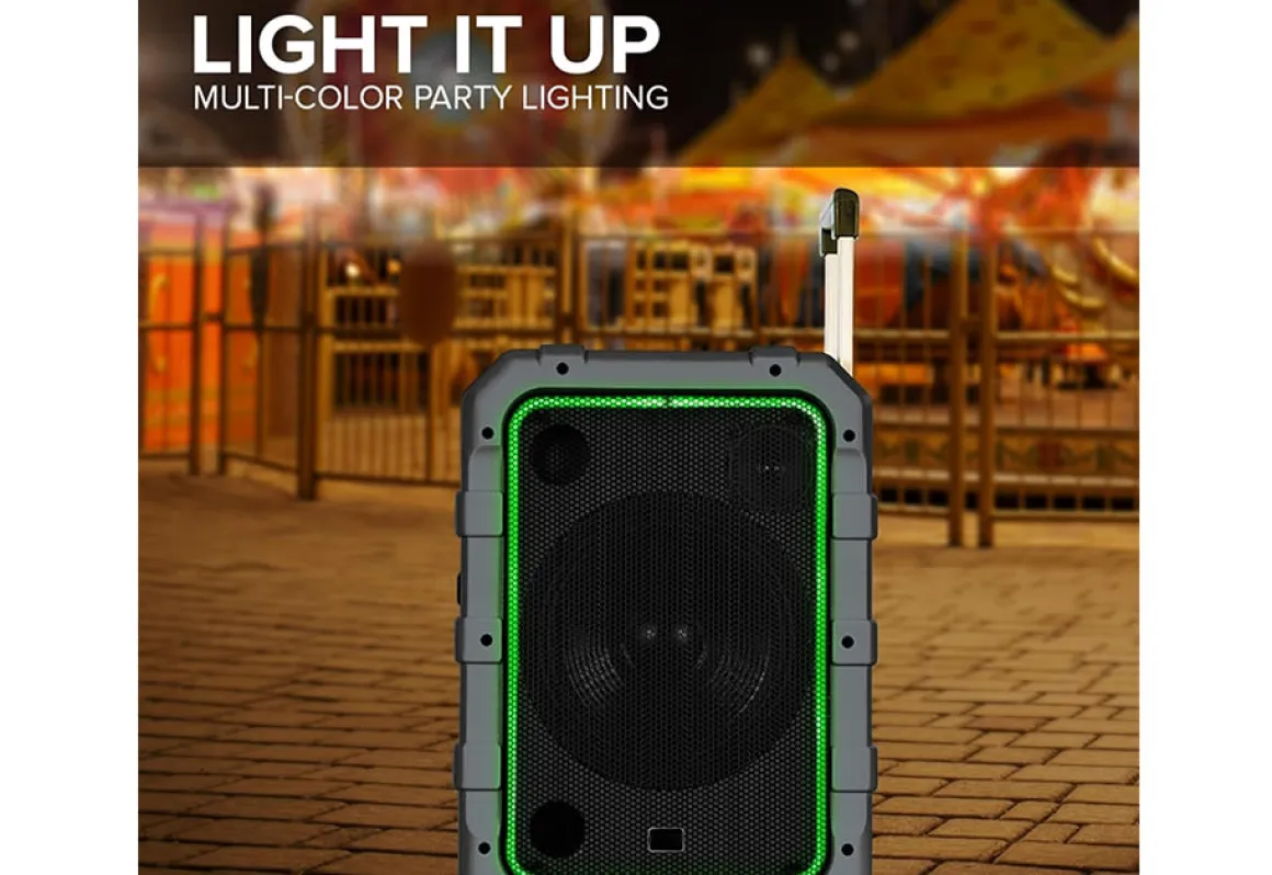 Portable Splashproof Trolley Speaker