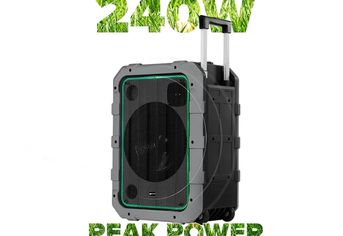 Portable Splashproof Trolley Speaker