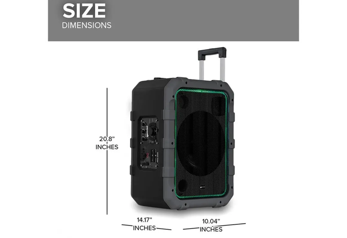 Portable Splashproof Trolley Speaker