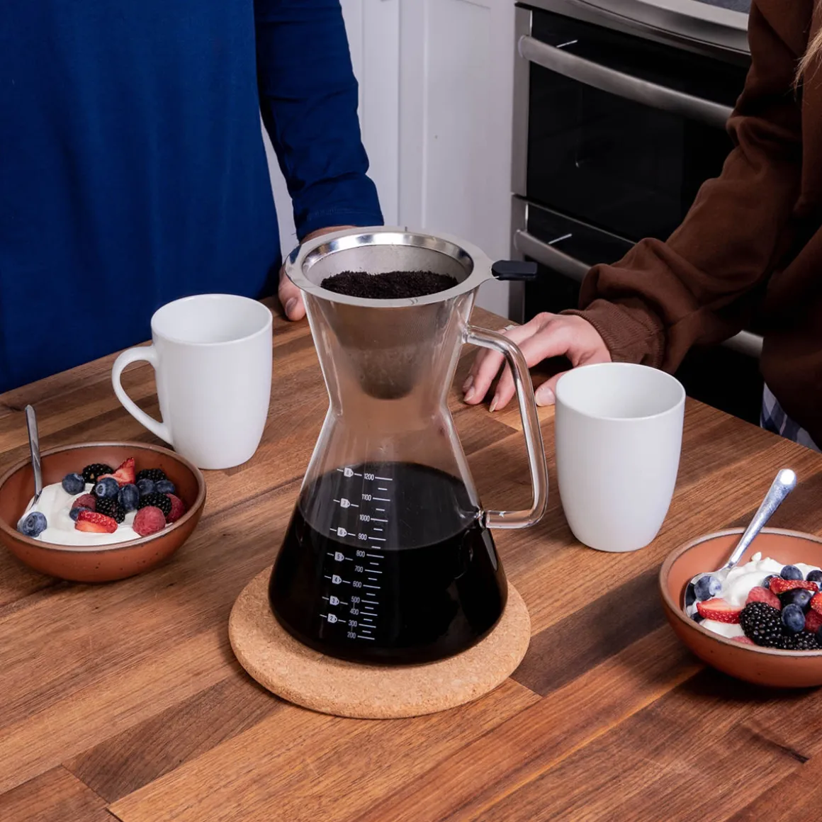 Pour Over Coffee Maker Set