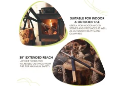 Precision Fire Grabber Tongs