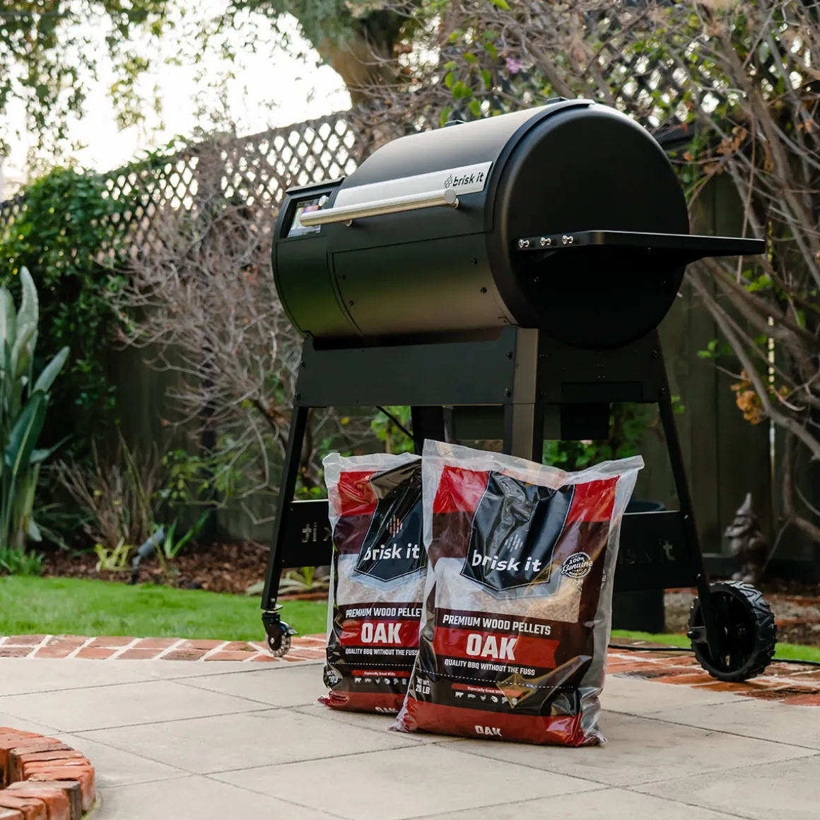 Premium Oak Wood Pellets for Smart Wood Pellet Smoker Grill