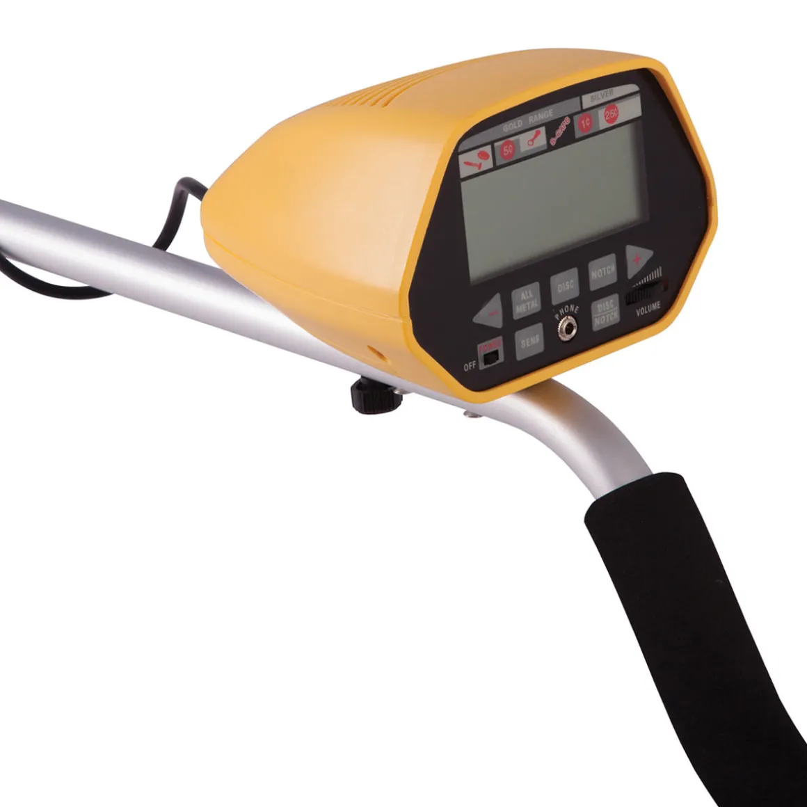 Pro Digital Metal Detector with Headphones