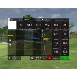 PRO Launch Monitor and 3D Driving Range Simulator