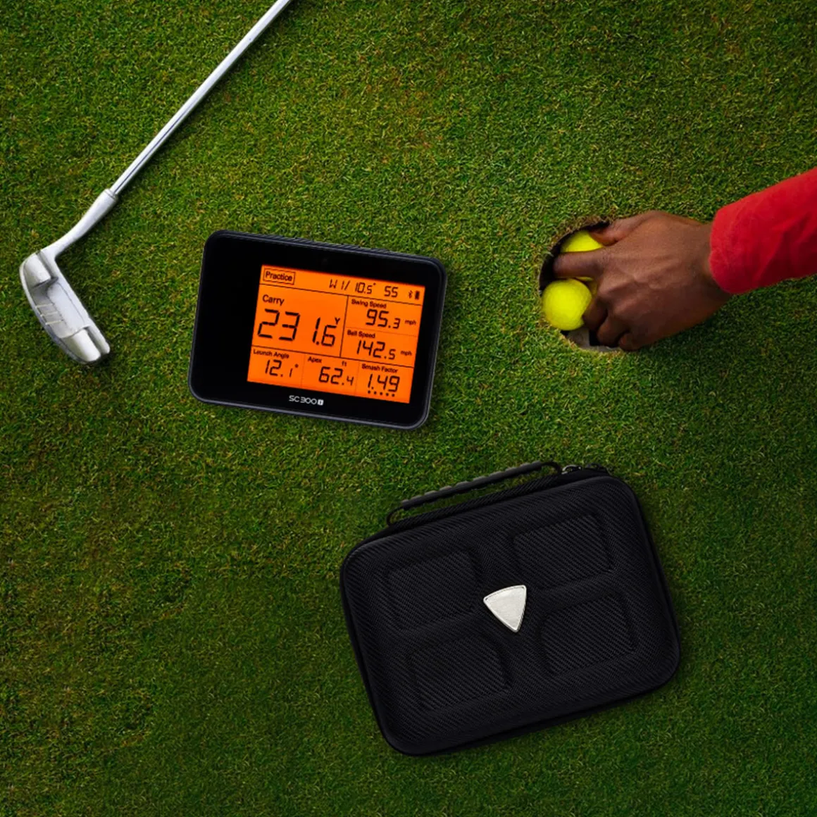 Protective Case for Portable Golf Launch Monitor PRO