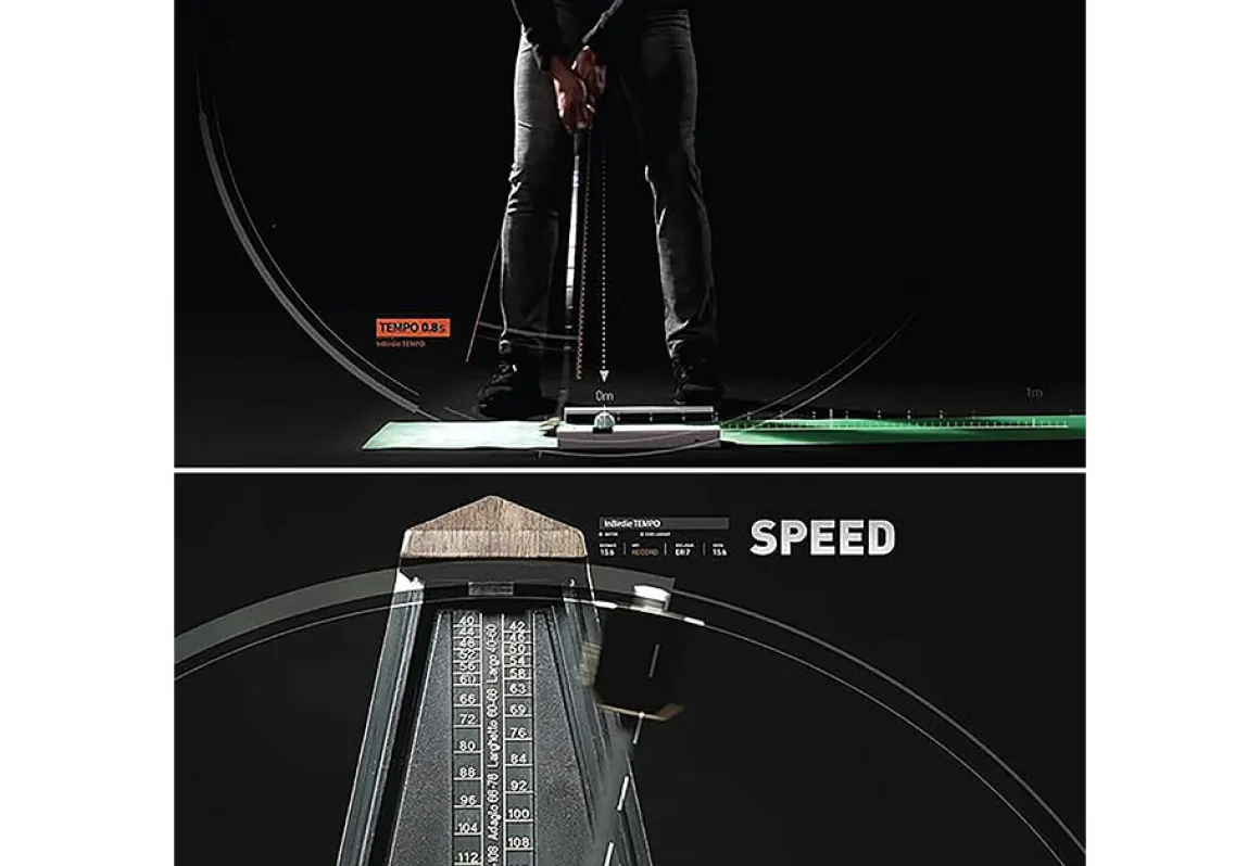 Putting Mat with Digital Feedback Trainer