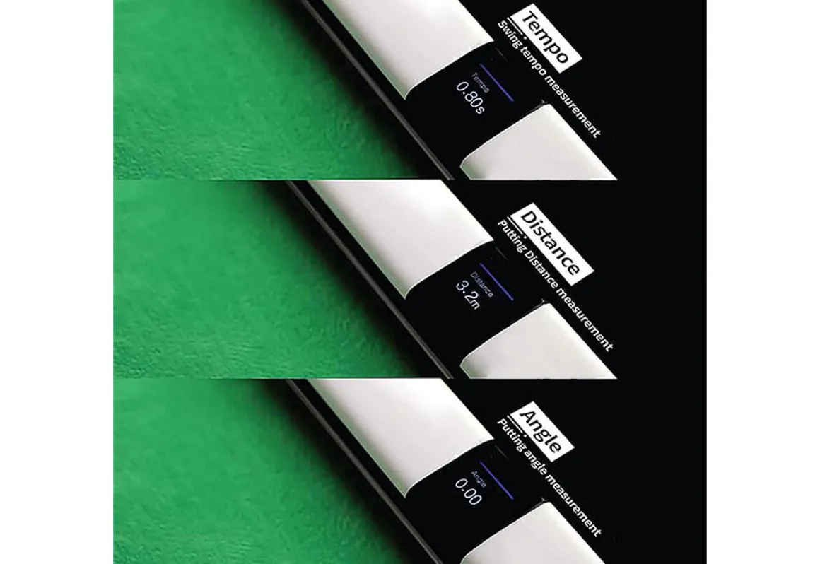 Putting Mat with Digital Feedback Trainer