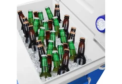 40-Qt. Rolling Cooler with Bluetooth Sound System