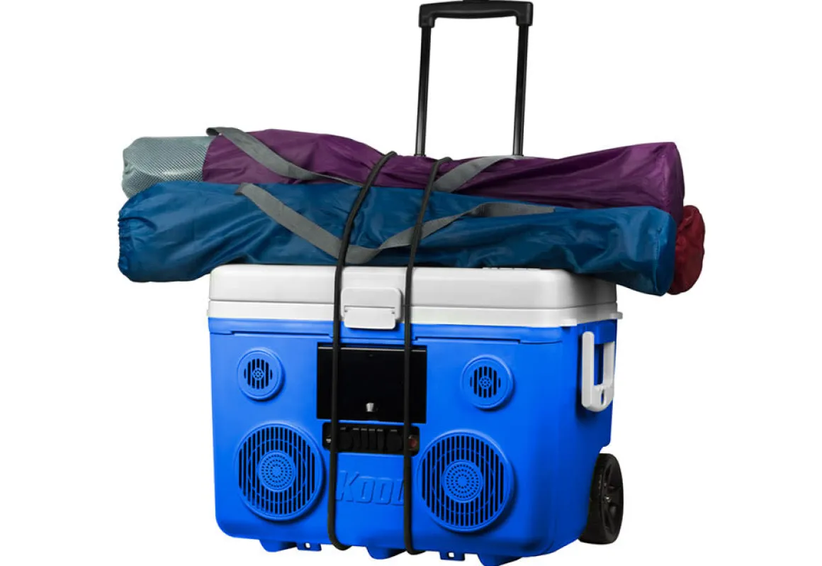 40-Qt. Rolling Cooler with Bluetooth Sound System