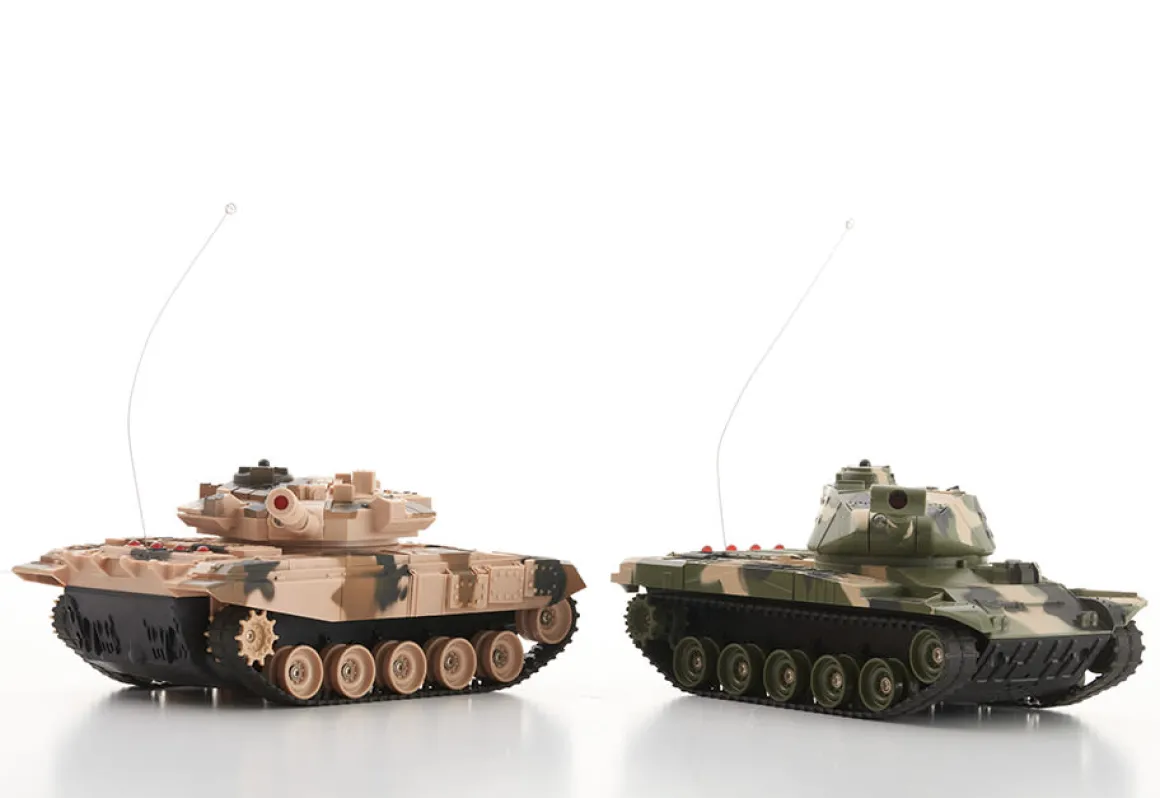 RC Battle Tanks (Set of 2)
