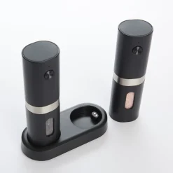 Rechargeable Salt and Pepper Mill Set by Sharper Image