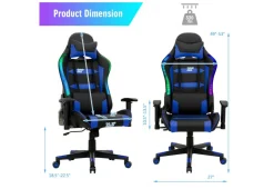 Remote Adjustable Swivel Gaming Chair
