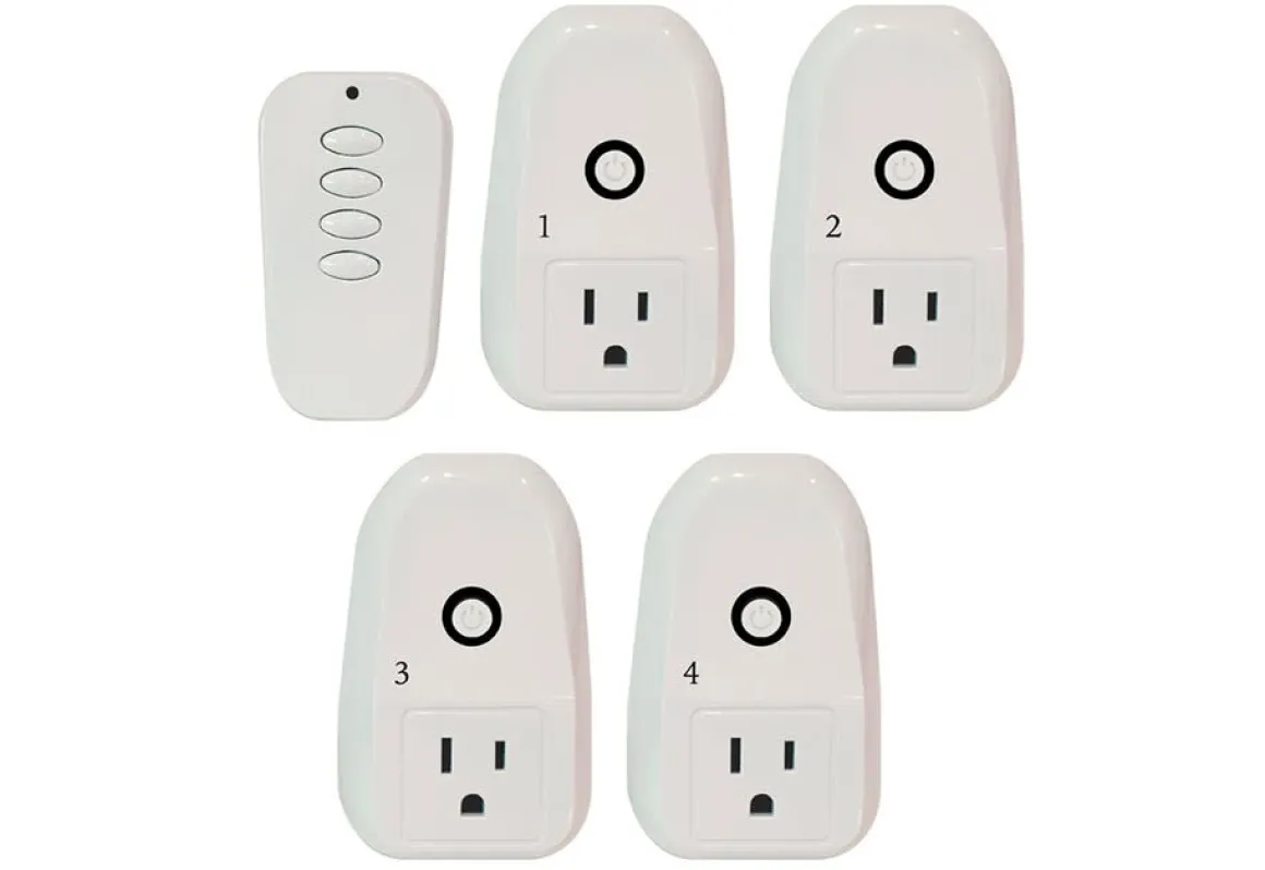 Remote Outlet Switch (Set of 4)