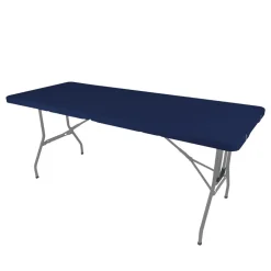 Rolling Table with 4 Folding Chairs Combo