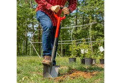 Root Slayer Round Head Shovel