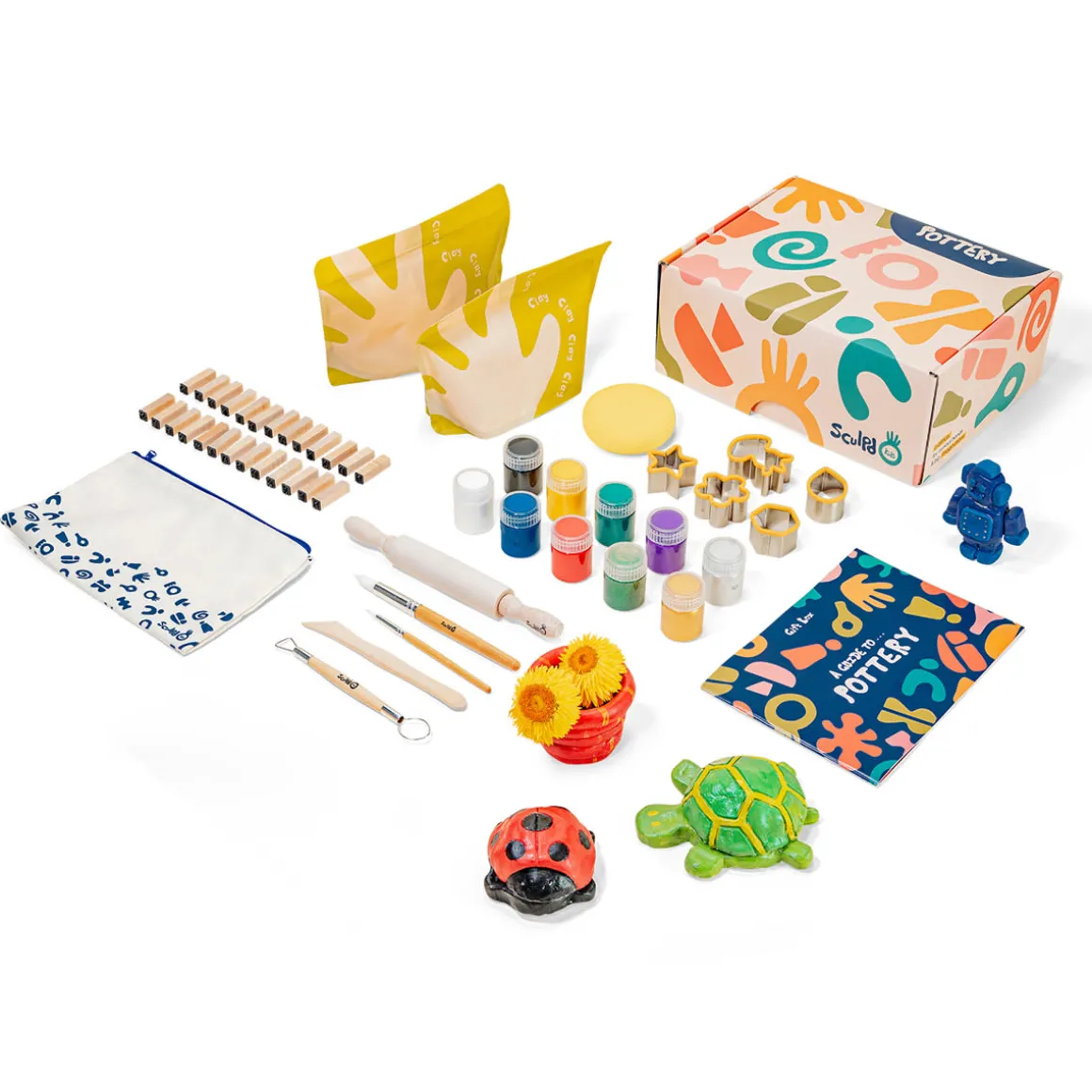 Sculpd Kids Pottery Kit