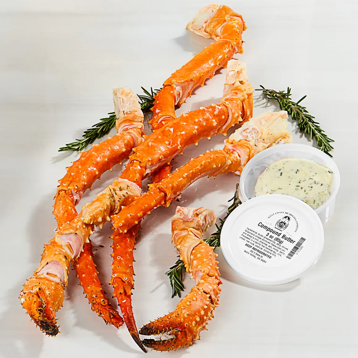 SeaBear Smokehouse Alaskan Golden King Crab Legs and Claws