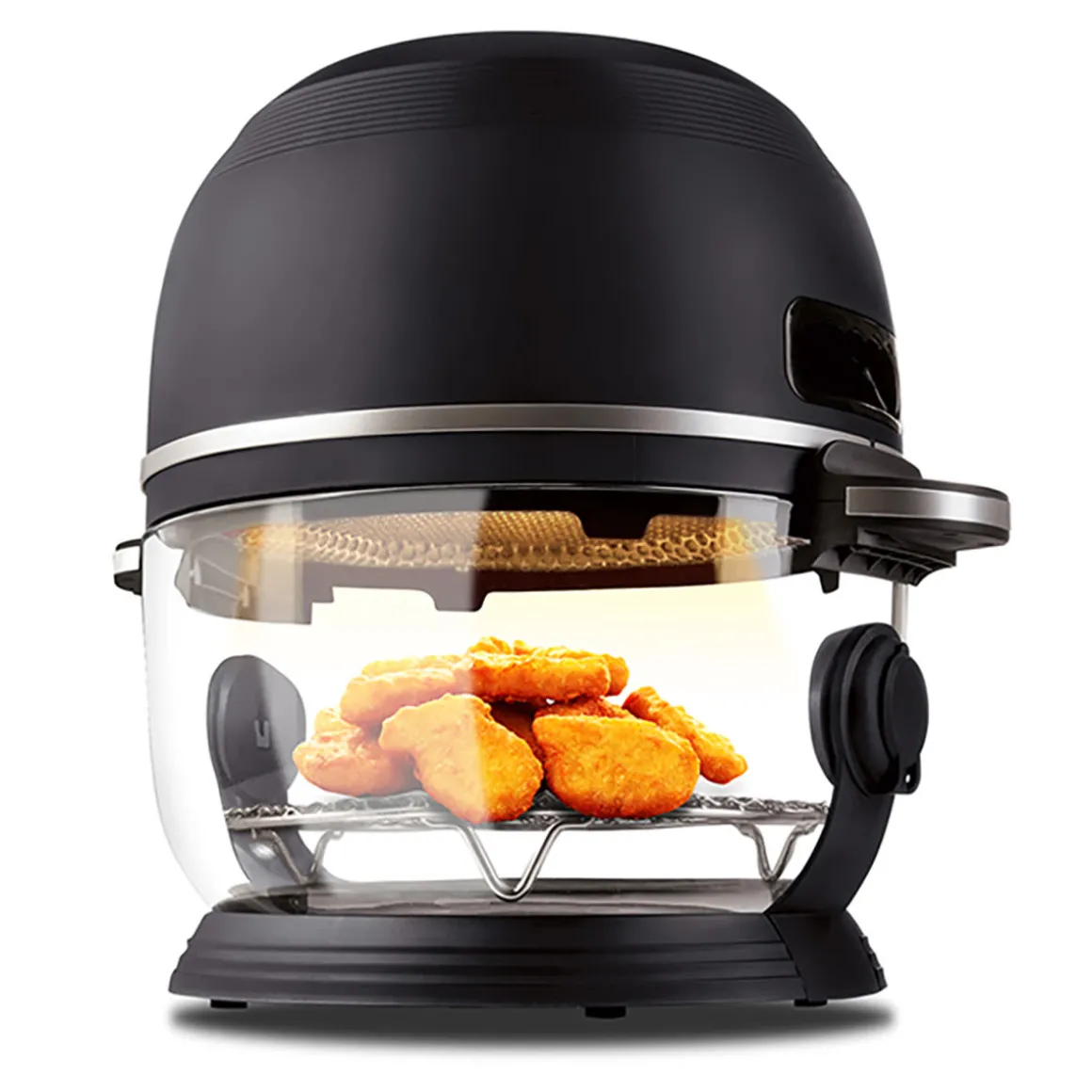 Self-Cleaning Glass Bowl Air Fryer