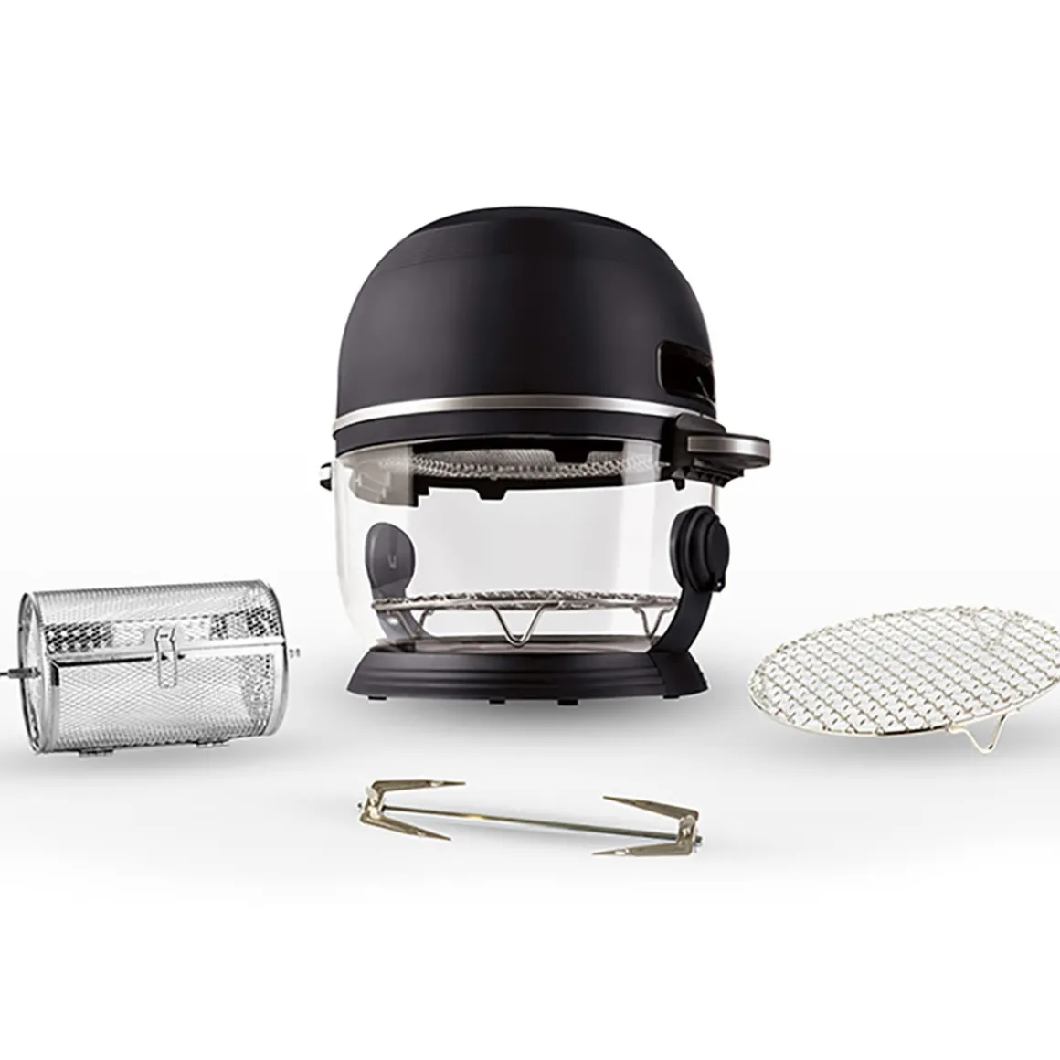 Self-Cleaning Glass Bowl Air Fryer