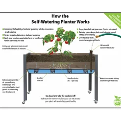 Self-Watering Elevated Planter