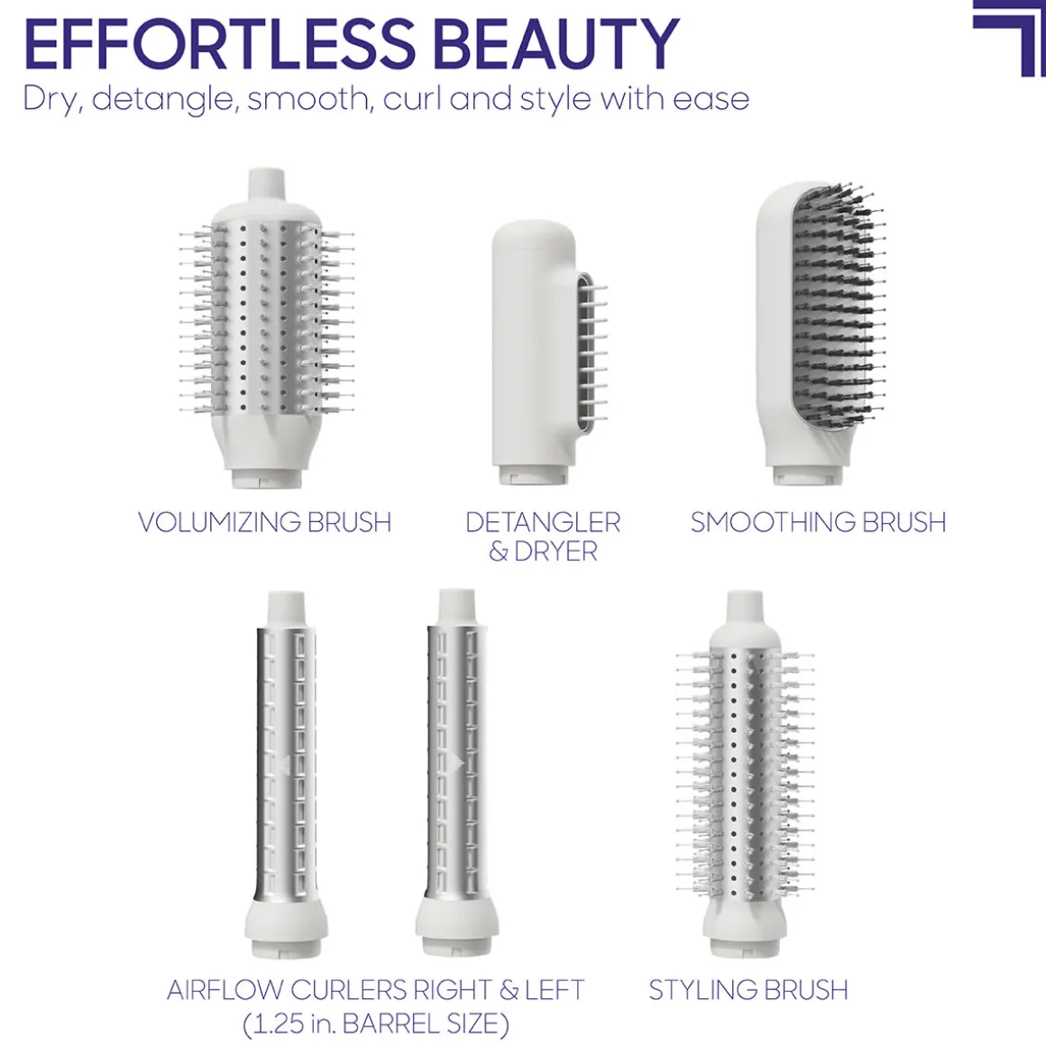 Sharper Image Revel Hair 6-in-1 Multi-Styler