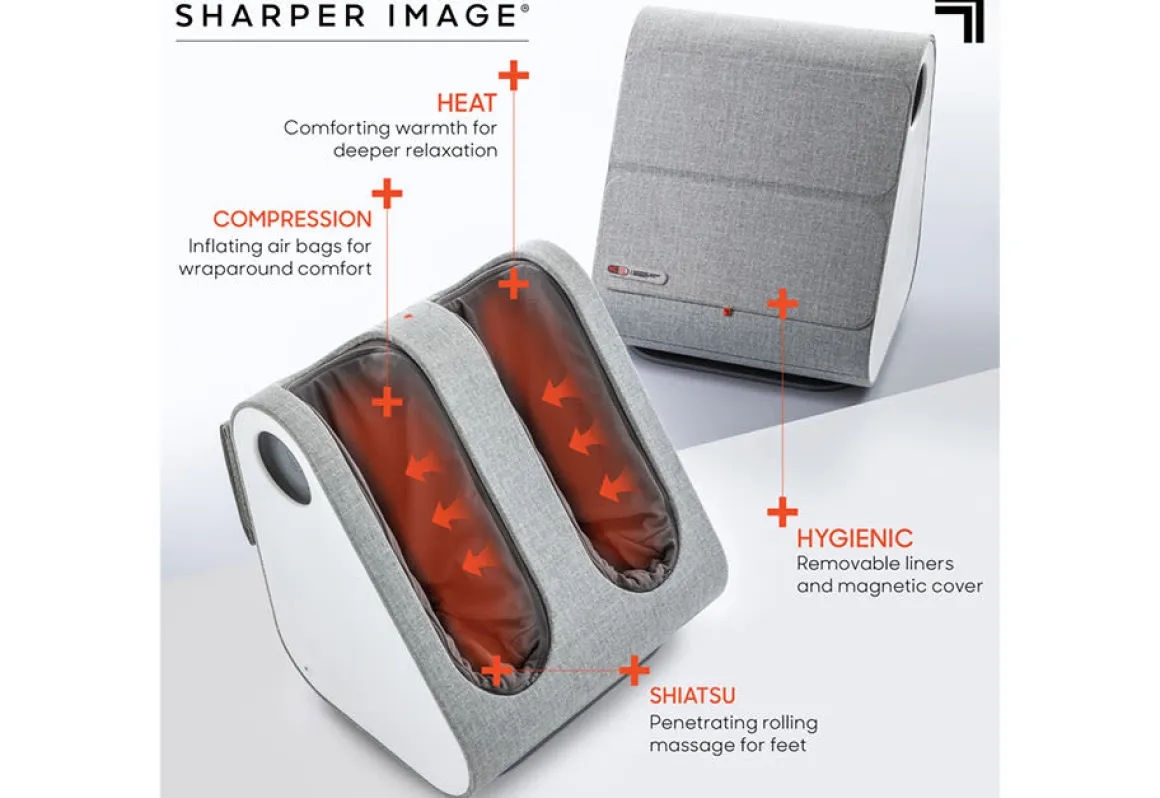 Shiatsu Foot and Calf Massager by Sharper Image