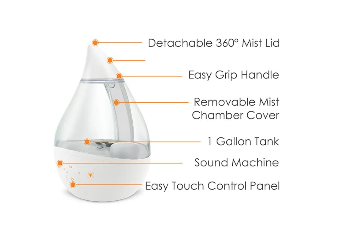 Sleep Humidifier with Soothing Sounds
