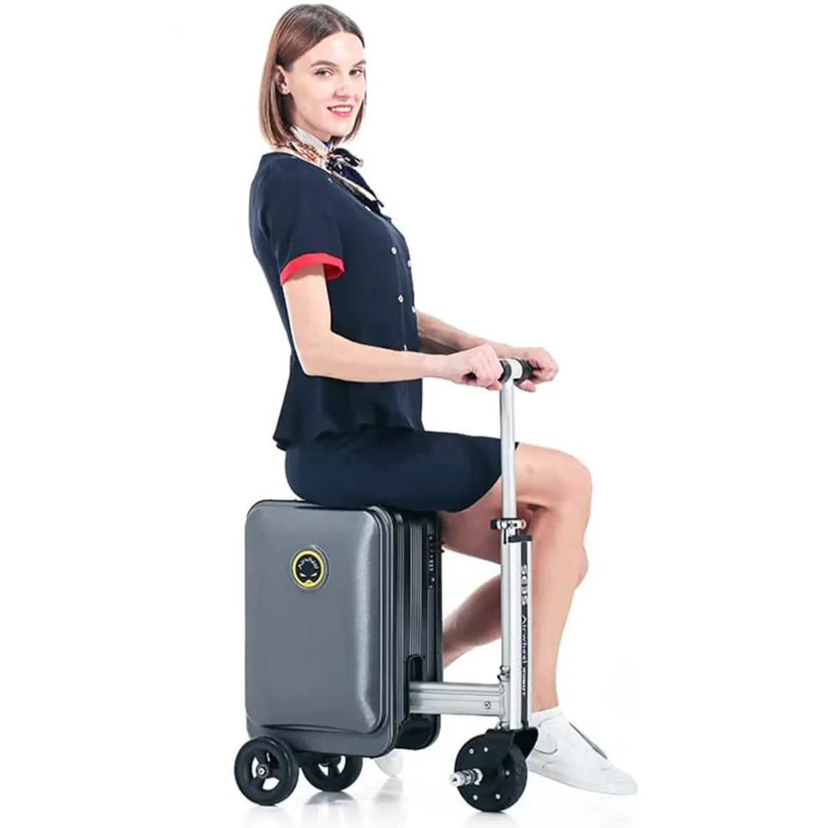 Smart Carry-On Riding Luggage