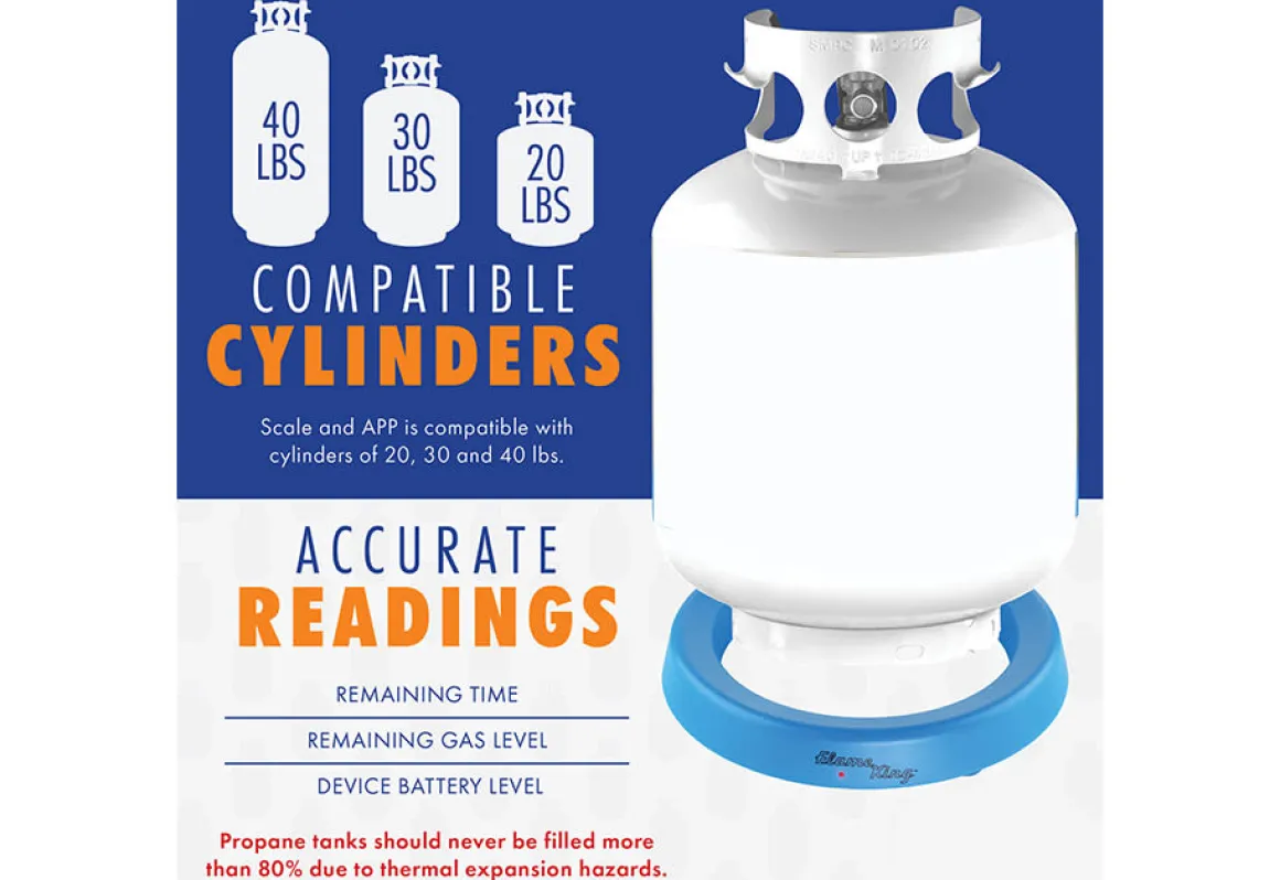 Smart Wireless Propane Scale